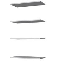 Фото polki-ofisnye комплект полок 1dg (4 шт) оливия (olivia) производитель Анрэкс