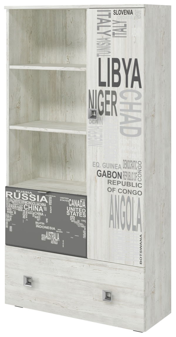 Фото Шкаф книжный Поло от производителя Регина в Евпатории по цене 9&nbsp;430 ₽