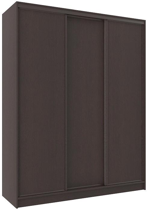 Шкаф-купе 2000 Домашний (3 двери) (Материал дверей:лдсп, цвет дверей:венге, цвет каркаса:венге (Глазов) ) Шкаф-купе 2000 Домашний (3 двери) (Материал дверей:лдсп, цвет дверей:венге, цвет каркаса:венге (Глазов) )