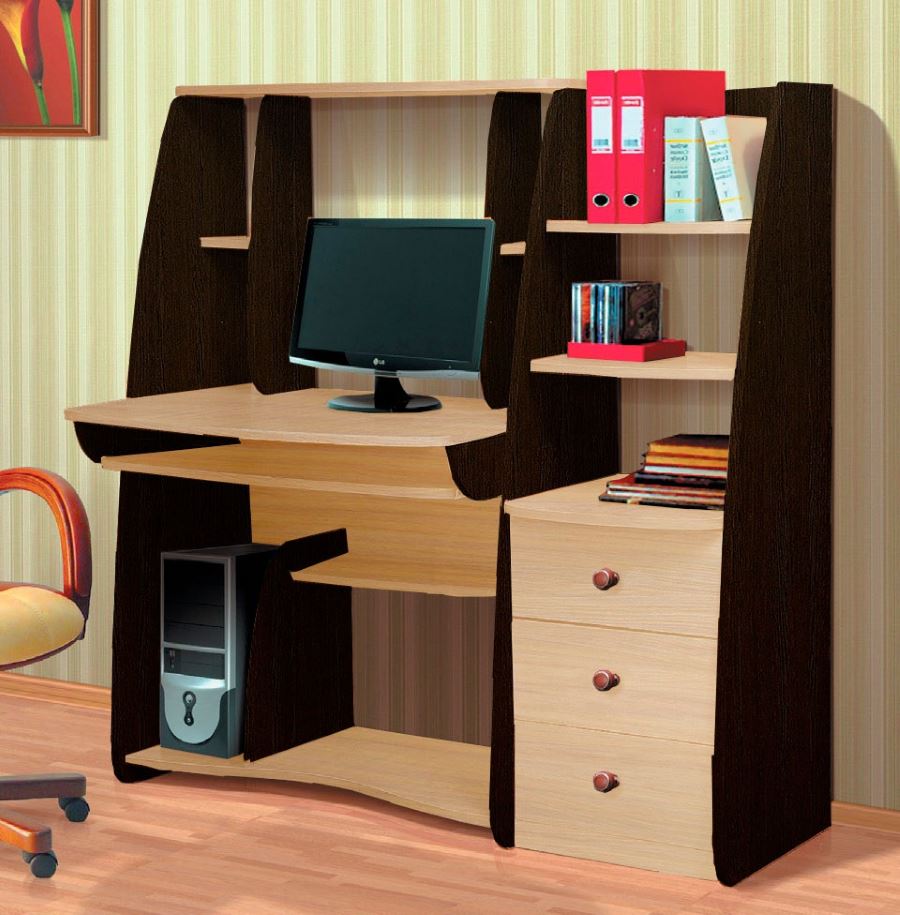 Фото Стол компьютерный СК 1  от производителя Фант-мебель в Евпатории по цене 9 590 ₽