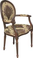 Фото stulya-dlya-gostinoy стул №8 (с подлокотником) (медальон) производитель Алина мебель