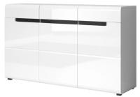 Комод-3D3S typ 43 Hektor (белый ламинат-белый глянец (Helvetia) ) в Евпатории от производителя в интернет магазине Планета Комфорта Комод-3D3S typ 43 Hektor (белый ламинат-белый глянец (Helvetia) ) в Евпатории от производителя