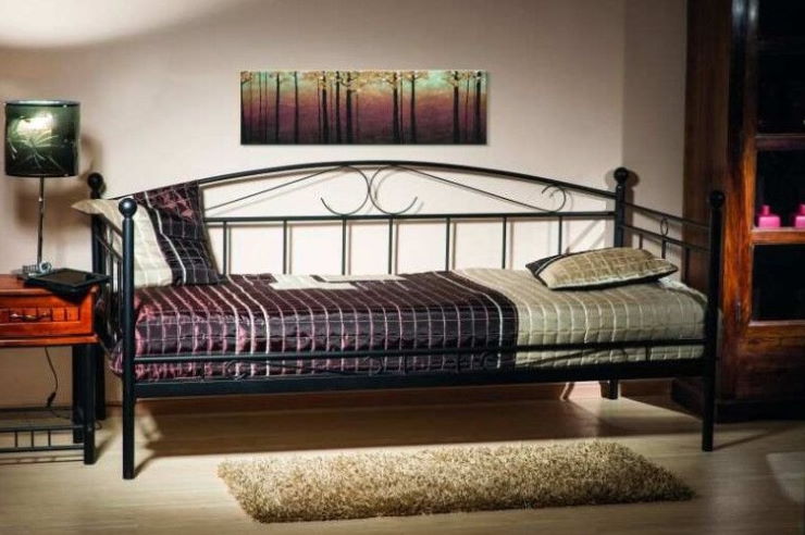 Фото Кровать односпальная Signal Ankara (СМ 90х200) c ортопедическим основанием от производителя Signal в Евпатории по цене 38&nbsp;360 ₽