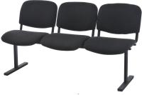 Фото  секция кресел изо 3-х местная (на раме) производитель Фабрикант