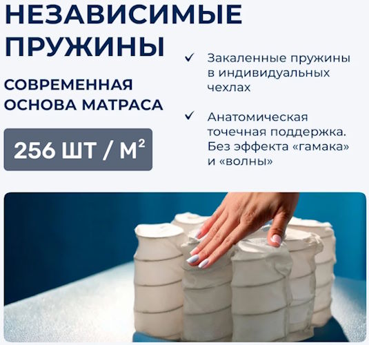 Фото Матрас Energia (Энерджия) от производителя Линия Флекс в Евпатории по цене 18&nbsp;000 ₽