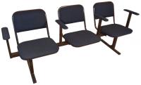 Фото stulya-ofisnye секция кресел тройка 4п 3-х местная  производитель Металл-Конструкция