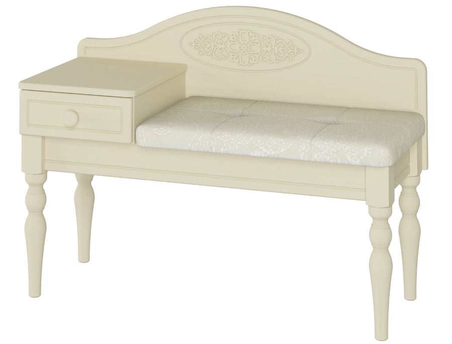 Фото Банкетка Ассоль плюс АС-41 (левая) от производителя Компасс в Евпатории по цене 17&nbsp;500 ₽