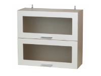 Фото kukhonnye-shkafy-so-steklom кухня модерн шкаф навесной шкн800/2в производитель 