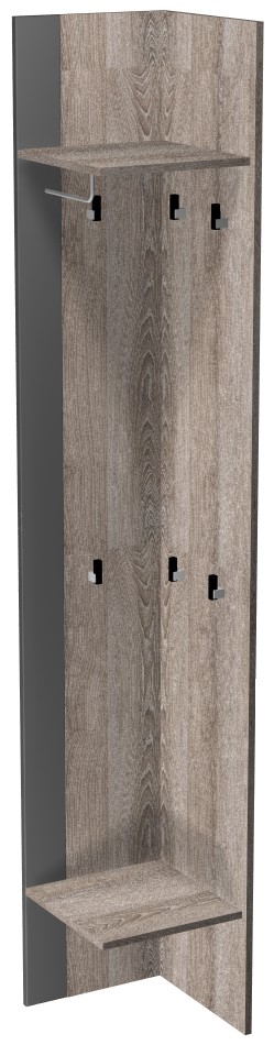 Фото Полка угловая Ханна ПХ-3  от производителя СБК в Евпатории по цене 4&nbsp;890 ₽