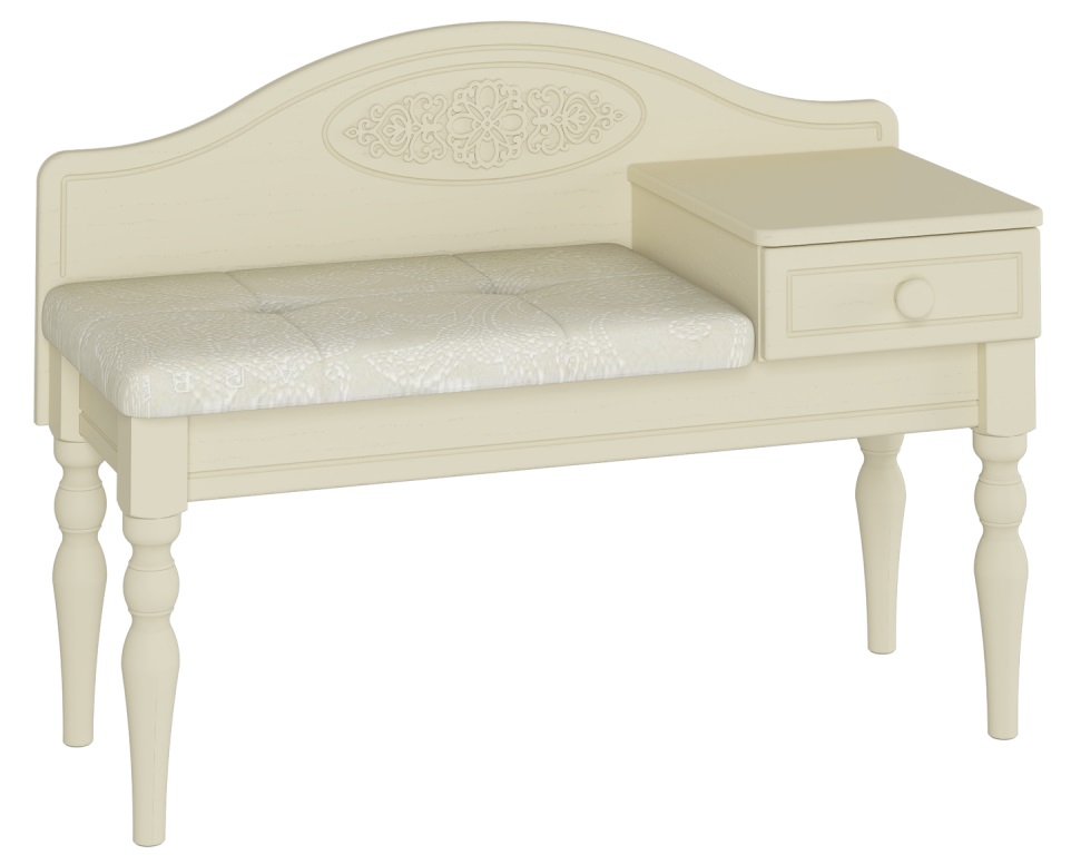 Фото Банкетка Ассоль плюс АС-41 (правая) от производителя Компасс в Евпатории по цене 17&nbsp;500 ₽