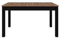 Стол обеденный Loft STO (мдф, лдсп-дуб вотан,  черный (Black Red White (БРВ)) ) в Евпатории от производителя в интернет магазине Планета Комфорта Стол обеденный Loft STO (мдф, лдсп-дуб вотан,  черный (Black Red White (БРВ)) ) в Евпатории от производителя