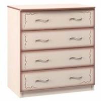 Комод Виктория  (макито-дуб молочный с патиной (Браво-мебель) ) в Евпатории от производителя 