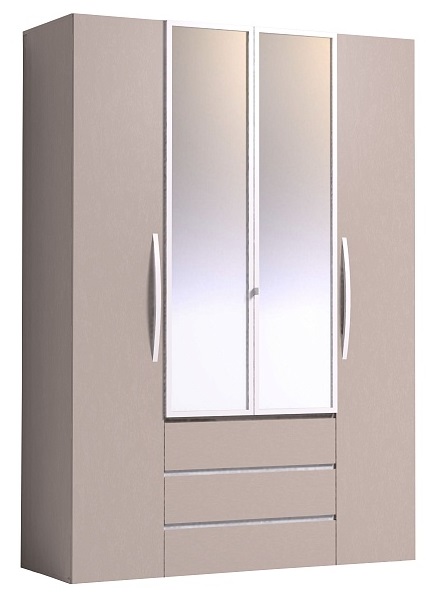 Фото Шкаф Брауни (Brownie)-555 (160) четырехдверный от производителя Глазов в Евпатории по цене 49 580 ₽