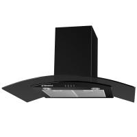 Вытяжка купольная Ancona plus (C) 90 (900х500хh500(980)) (Материал Металл/Стекло , Цвет Черный/Черный) в Евпатории от производителя 