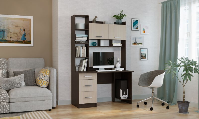 Фото Стол компьютерный ПКС-5 от производителя ПАМИР в Евпатории по цене 10 010 ₽