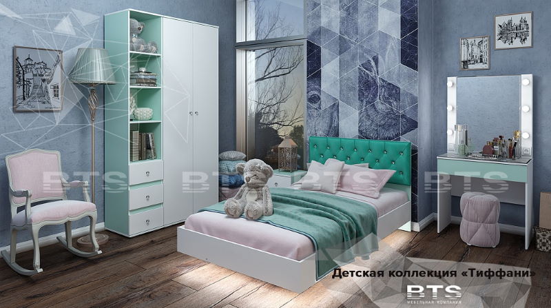 Фото Стол туалетный Тифани СТ-03 от производителя Мебелони в Евпатории по цене 14 130 ₽