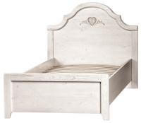 Фото detskie-krovati кровать односпальная прованс 414 (см 90х200) с основанием производитель Яна