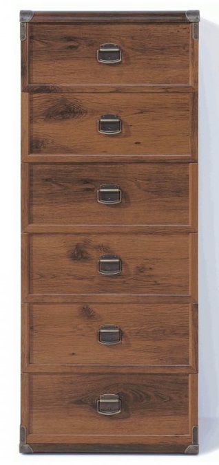 Фото Комод Индиана JKOM6S от производителя Black Red White (БРВ) в Евпатории по цене 21 560 ₽