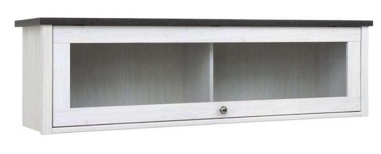 Фото Полка-витрина Порто SFW1W от производителя Black Red White (БРВ) в Евпатории по цене 10 470 ₽