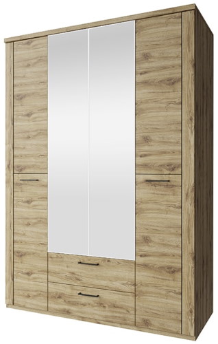 Фото Шкаф 4DG2S Дорсет (Doorset) (150) четырехдверный от производителя Анрэкс в Евпатории по цене 47 800 ₽