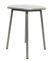 Табурет Т3 ( Обивка стула:кожзам , белый, в ассортименте, квадратное (Европа-Д) ) в Евпатории от производителя 