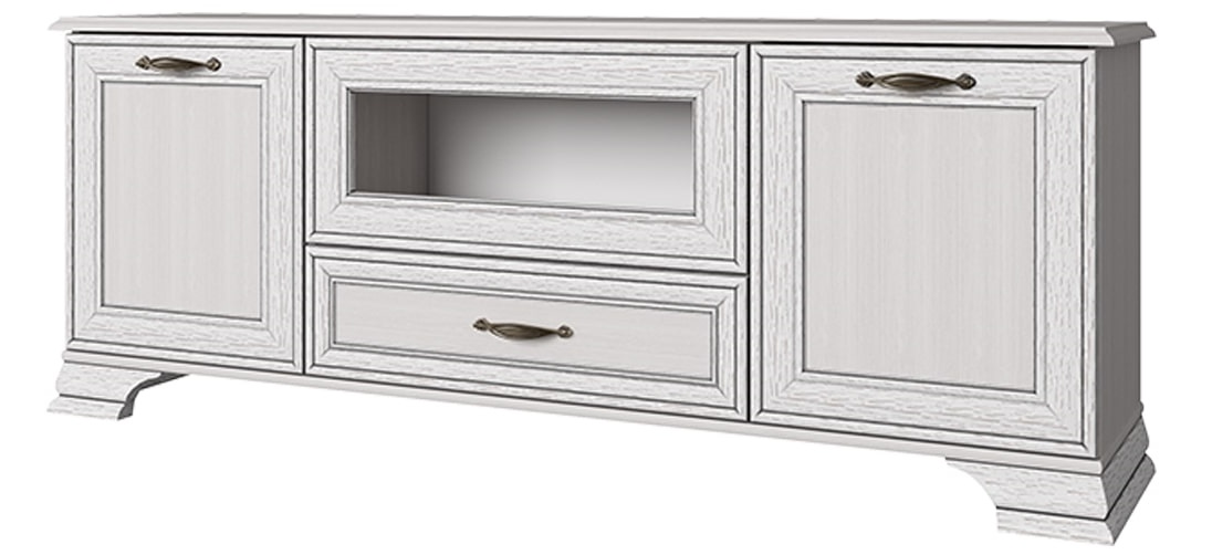 Фото Тумба RTV 1V2D1S Тиффани (Tiffany) от производителя Анрэкс в Евпатории по цене 22 980 ₽