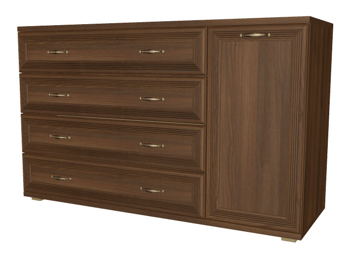 Фото Тумба-комод комбинированный Карина ТБ-1016 от производителя Лером в Евпатории по цене 30&nbsp;160 ₽