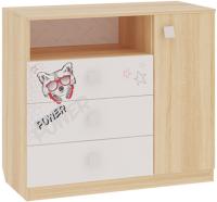 Фото mebel-dlya-gostinits комод комбинированный энерджи производитель Мебельсон