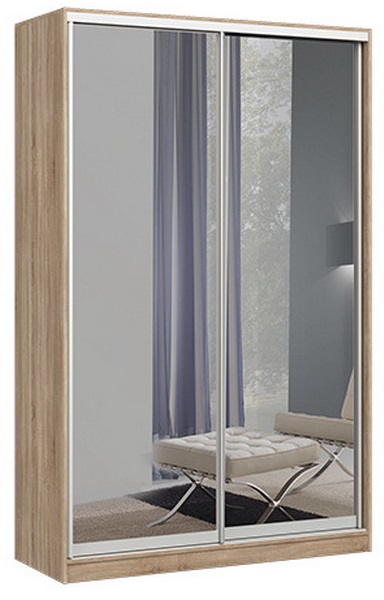 Фото Шкаф-купе Оскар 2.1 (1,5х0,6х2,3 - 2 двери) в Евпатории по цене 43 860 ₽ от производителя Мебель Маркет, код товара 2000001675243, 2000001675250, 2000001675267 шт Фото Шкаф-купе Оскар 2.1 (1,5х0,6х2,3 - 2 двери) от производителя Мебель Маркет в Евпатории по цене 43 860 ₽