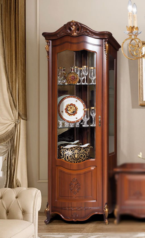 Фото Шкаф-витрина Аллегро 2 от производителя Слониммебель в Евпатории по цене 39 300 ₽