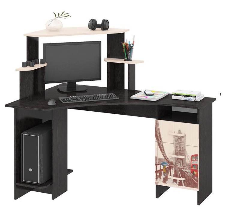 Фото Стол компьютерный Бумеранг-3Н(М) (Л) от производителя ТриЯ в Евпатории по цене 15&nbsp;410 ₽