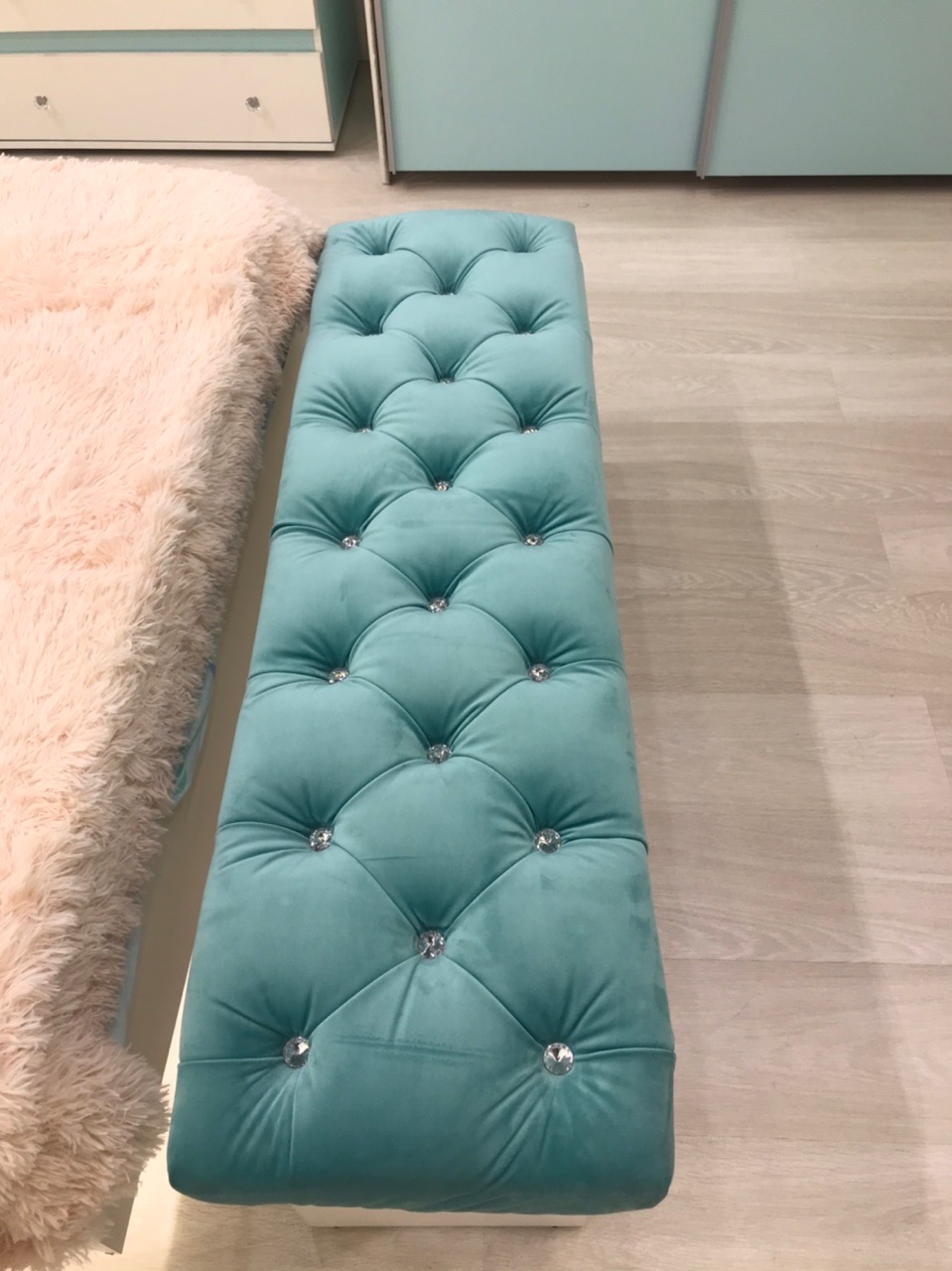 Фото Банкетка Тифани ПФ-01 от производителя Мебелони в Евпатории по цене 8 540 ₽