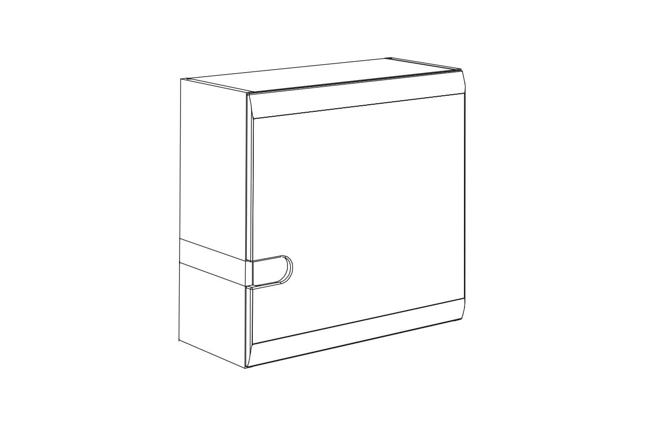 Фото Шкаф навесной 1D/TYP65 Линате (Linate) от производителя Анрэкс в Евпатории по цене 9 840 ₽