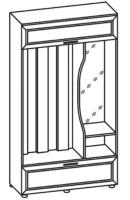 zerkala-v-prikhozhuyu шкаф с вешалкой 1200 комфорт производитель Ставрополь Мебель
