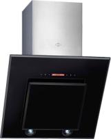 Вытяжка наклонная Abelia 160 (600х400хh857(1332)) (Материал Металл/Стекло , Цвет Металлик/Черный) в Евпатории от производителя 