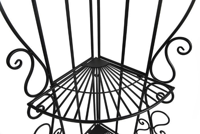 Фото Этажерка кованая угловая 001  от производителя Tetchair в Евпатории по цене 10&nbsp;740 ₽