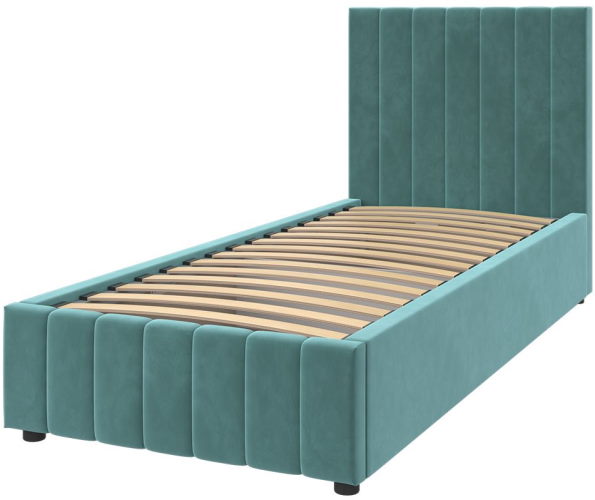 Фото Кровать односпальная Нельсон (Вертикаль) (СМ 90х200) без основания от производителя Браво-мебель в Евпатории по цене 12&nbsp;670 ₽