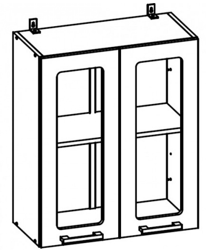 Фото Кухня Волна шкаф навесной Ш700с (72) от производителя SV-мебель в Евпатории по цене 6 710 ₽