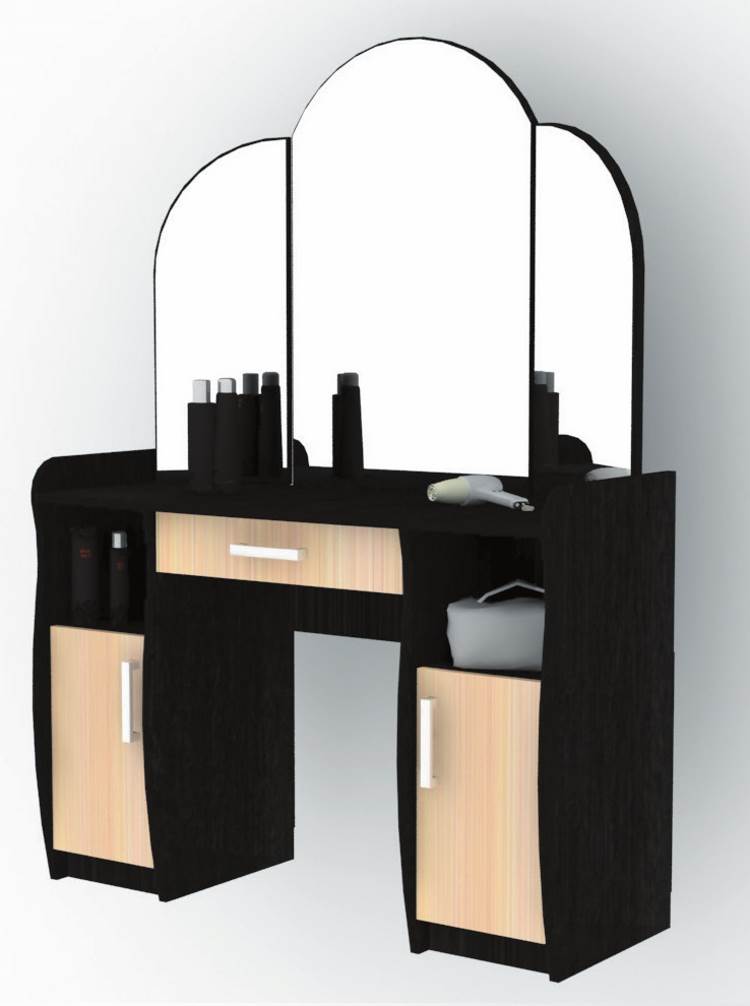 Фото Стол трюмо с зеркалом Галант-2  от производителя Пирамида в Евпатории по цене 9&nbsp;510 ₽