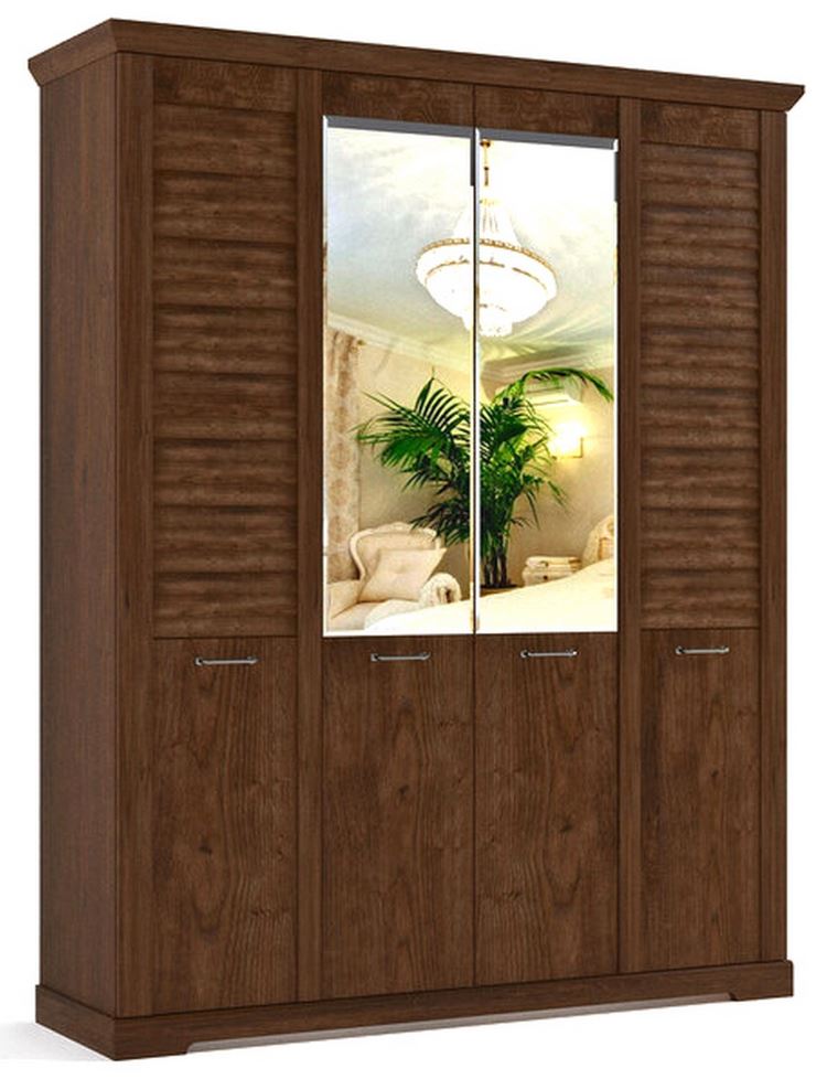 Фото Шкаф Кантри (186) четырехдверный от производителя СБК в Евпатории по цене 36&nbsp;180 ₽