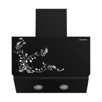 Вытяжка наклонная Great 50 (500х377хh820) (Материал Металл/Стекло , Цвет Черный/Черный) в Евпатории от производителя 