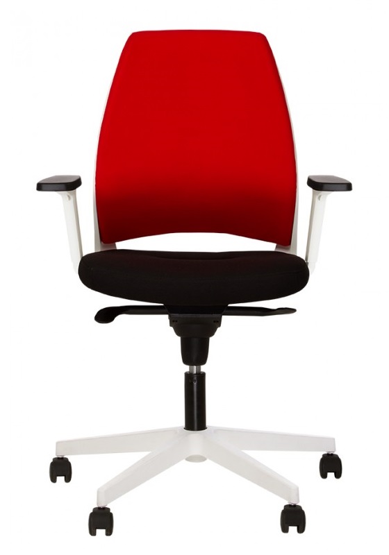 Фото Кресло для персонала 4У (4u) R 3D white от производителя Новый стиль в Евпатории по цене 32 440 ₽