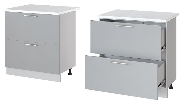 Фото Кухня Бронкс стол-рабочий Н-82 от производителя Леко в Евпатории по цене 8&nbsp;800 ₽