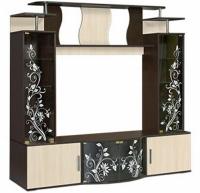 Фото gostinye-so-shkafom центральная секция алегро  производитель Мебель Маркет