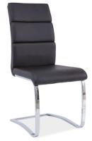 Стул Signal H456 ( Обивка стула:экокожа , хром, черный (Signal) ) в Евпатории от производителя в интернет магазине Планета Комфорта Стул Signal H456 ( Обивка стула:экокожа , хром, черный (Signal) ) в Евпатории от производителя