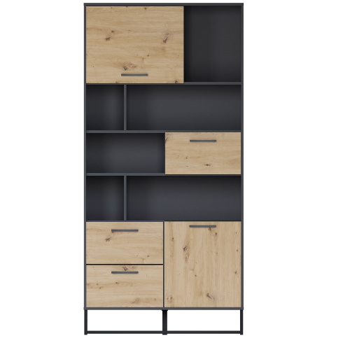 Фото Шкаф Brooklyn B172-REG1D2B2S от производителя Black Red White (БРВ) в Евпатории по цене 32 270 ₽