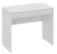 Стол туалетный Амели  (лдсп, мдф-белый глянец,  белый глянец, белый глянец (ТриЯ) ) в Евпатории от производителя 