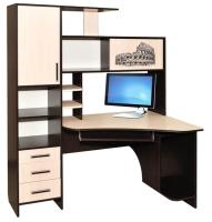 Стол компьютерный КЛ-6.0 (правый) (лдсп, лдсп-венге,  венге, дуб молочный (Росток) ) в Евпатории от производителя 