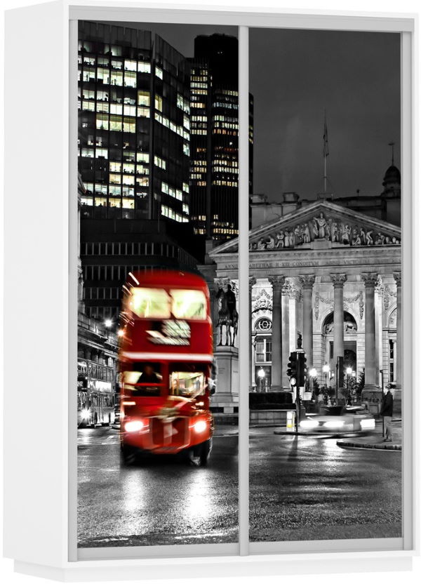 Фото Шкаф-купе Экспресс Дуо Фото (1,6х0,6х2,2 - 2 двери) от производителя Мебельная компания Е1 в Евпатории по цене 39 840 ₽