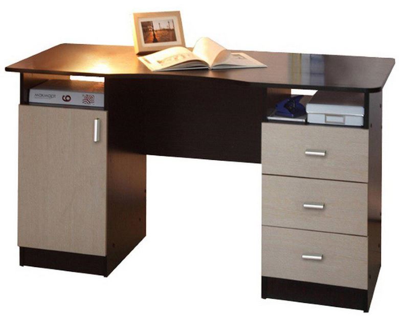 Фото Стол письменный 2-х тумбовый (о) от производителя Олмеко в Евпатории по цене 8&nbsp;750 ₽